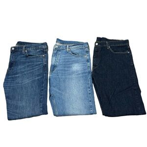 3 pair 36x30 Levi’s 513